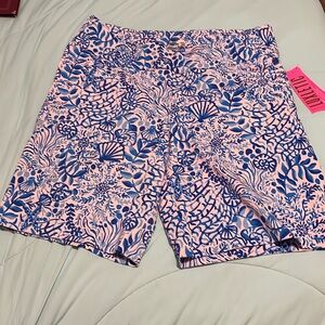 Lilly Pulitzer luxletic shorts NWT size 12